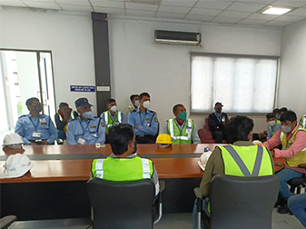 Safety Discussion at JKTPL Site