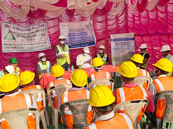 Safety Speech at ENICl Site