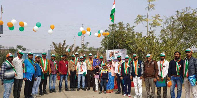 74th Republic Day Celebration on Various Sites
